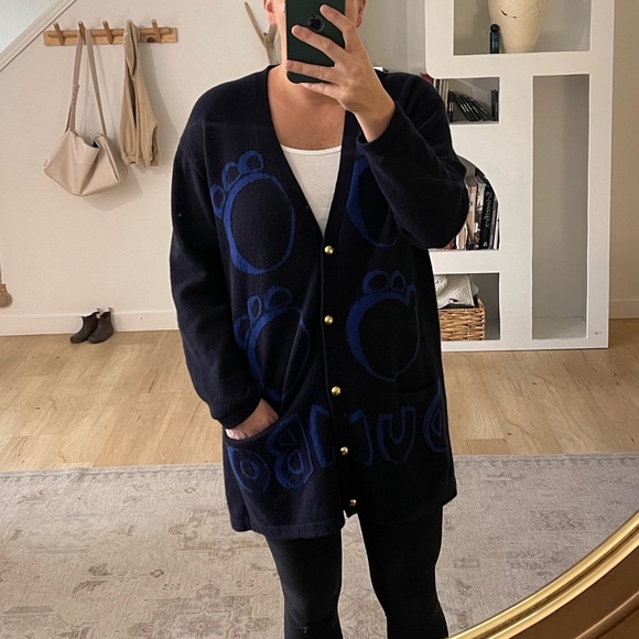 •Iceberg• Vintage Wool Cardigan - Picture 7 of 8